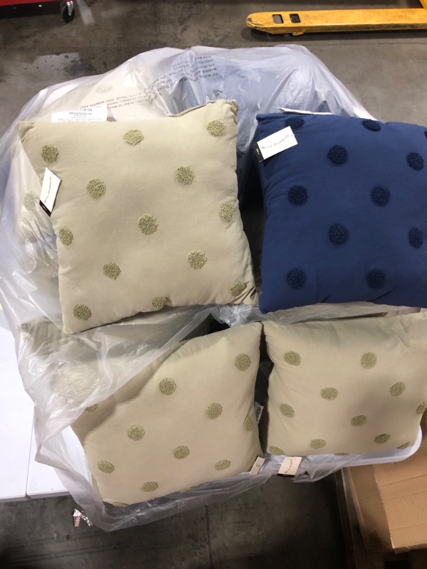 Photo 2 of 16 DECORATIVE PILLOWS GREEN AND BLUE