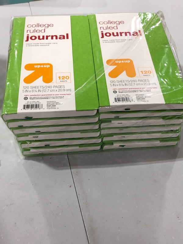 Photo 3 of  Bundle of College Ruled Journal - up & up™
