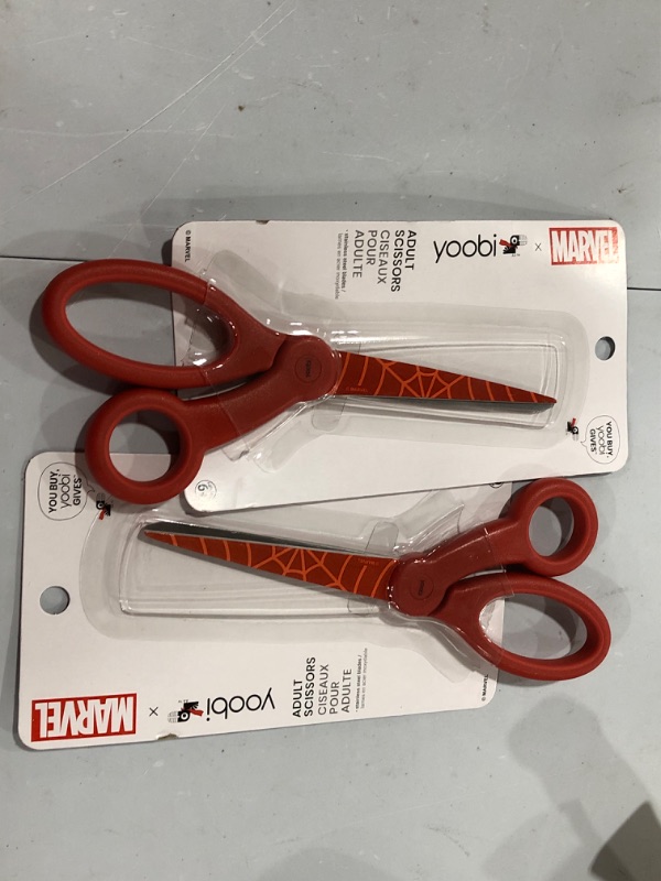 Photo 1 of Adult Scissors Red Web - Yoobi™
