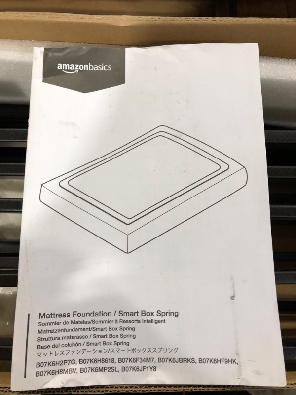 Photo 4 of AmazonBasics Mattress Foundation / Smart Box Spring for Twin Size Bed