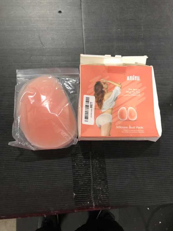 Photo 2 of AFLIFLI 1-Pair Silicone Butt Pad, 0.78 inch Thick, Removable Hip & Buttock Lifter Enhancer Padded Inserts for Women Push Up Panties
