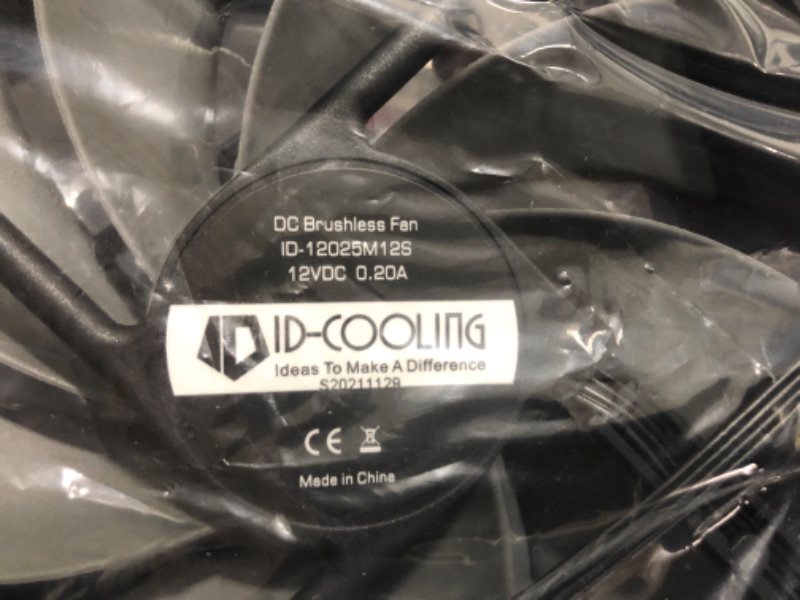 Photo 5 of ID-COOLING SE-224-XT Basic CPU Cooler AM4 CPU Cooler 4 Heatpipes CPU Air Cooler 120mm PWM Fan Air Cooling for Intel/AMD