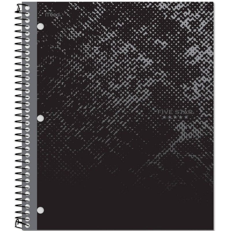 Photo 1 of 12PACK Five Star 1 Subject College Ruled Spiral Notebook
