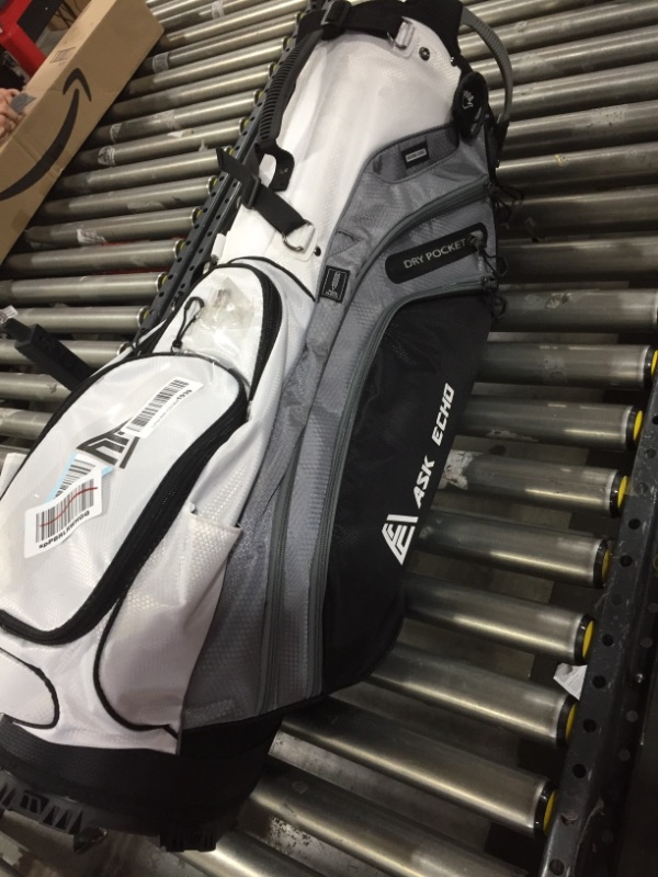 Photo 2 of ASK ECHO Lightweight Golf Stand Bag with 14 Way Full Length Dividers 9 Pockets