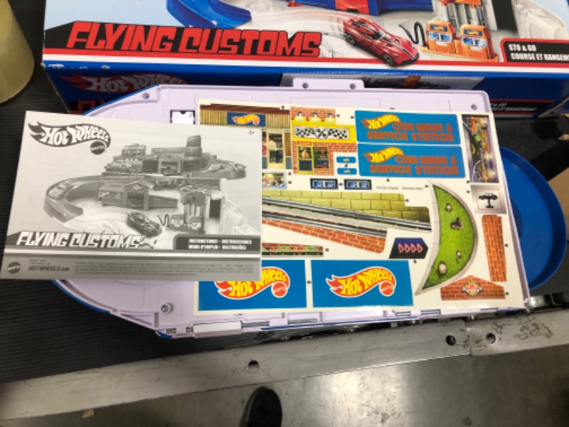 Photo 1 of Hot Wheels Flying Customs Sto & Go Trackset

