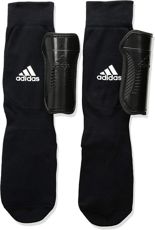 Photo 1 of adidas Unisex-Child Performance Youth Sock Shin Guards size L 
