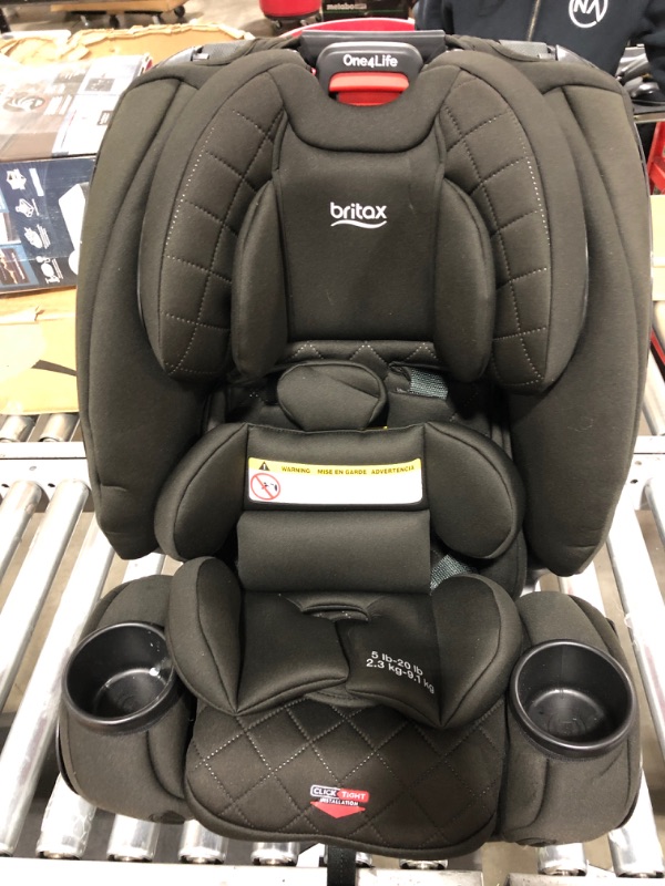 Photo 2 of Britax One4Life ClickTight All-in-One Car Seat, Black Diamond