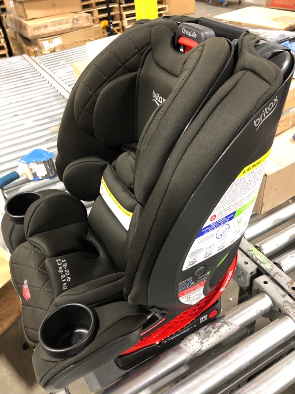 Photo 3 of Britax One4Life ClickTight All-in-One Car Seat, Black Diamond