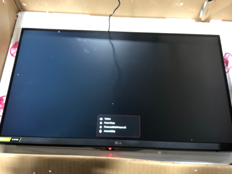 Photo 4 of LG 27GN750-B UltraGear Gaming Monitor 27” FHD (1920x1080) IPS Display, 1ms Response, 240HZ Refresh Rate, G-SYNC Compatibility, 3-Side Virtually Borderless Design, Tilt, Height, Pivot Stand - Black 27 Inches