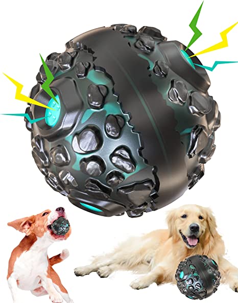 Photo 1 of BARDIMIES Dog Toys Interactive for Boredom, Wobble Giggle Dog Toy Ball for Small/Medium Dogs,Bouncing Wag Wiggle Pet Toy Giggles Sound Fun When Rolling or Shaken Keeping Dogs Busy?Black