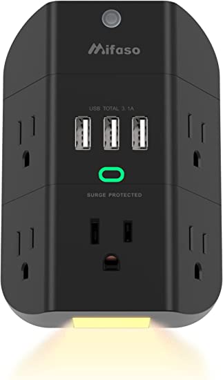 Photo 1 of Surge Protector Outlet Extender with Night Light