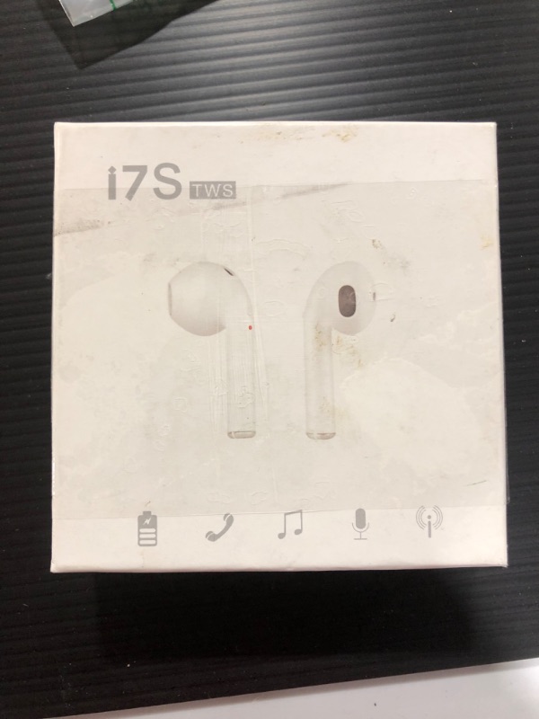 Photo 1 of i7S TWS True Wireless Earbuds-white- with charging case
