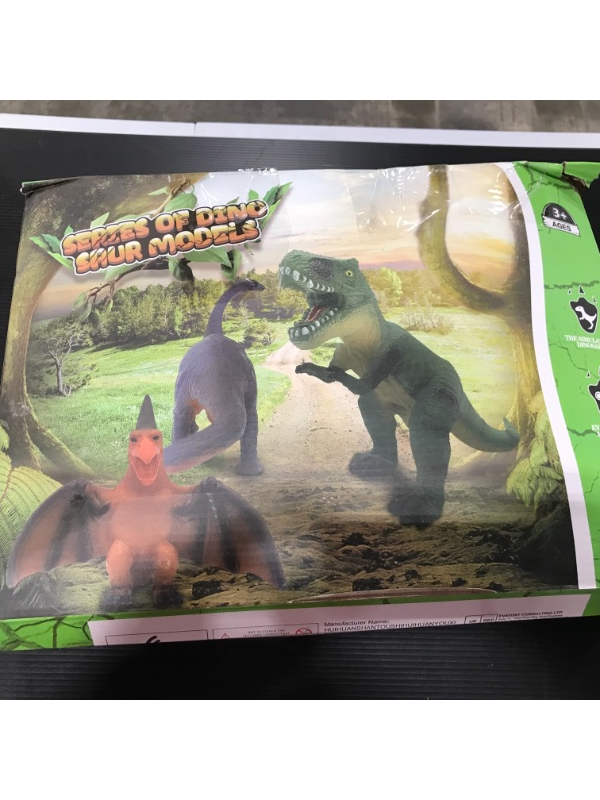 Photo 2 of 6 Piece Dinosaur Toys for Kids and Toddlers