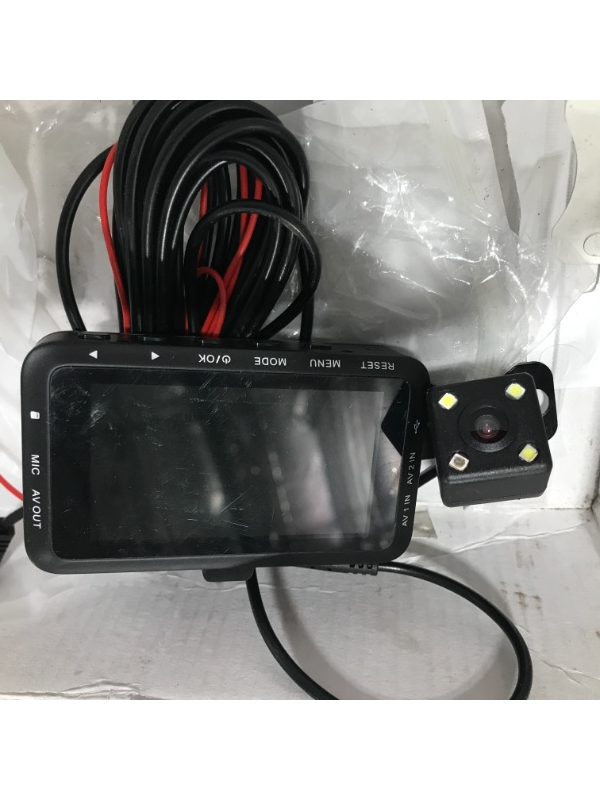 Photo 2 of Motorcycle DVR Recorder ,Motorcycle DVR Dash Cam 3.0 inch LCD 1080P HD G-Sensor Driving Recorder Front and Rear Camera