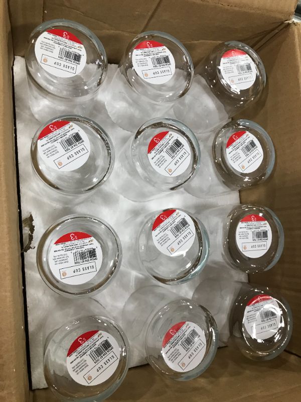 Photo 1 of 12PC GLASS CUPS FOR HOME 