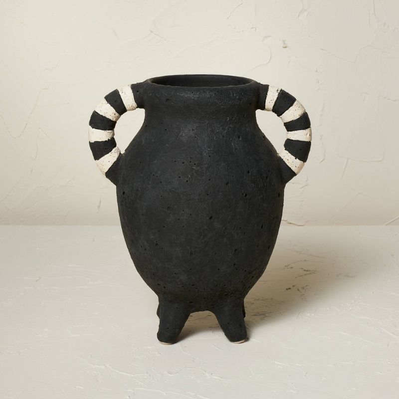 Photo 1 of 10" X 8.5" Terracotta Vase with Handles - Opalhouse™ Designed with Jungalow™
