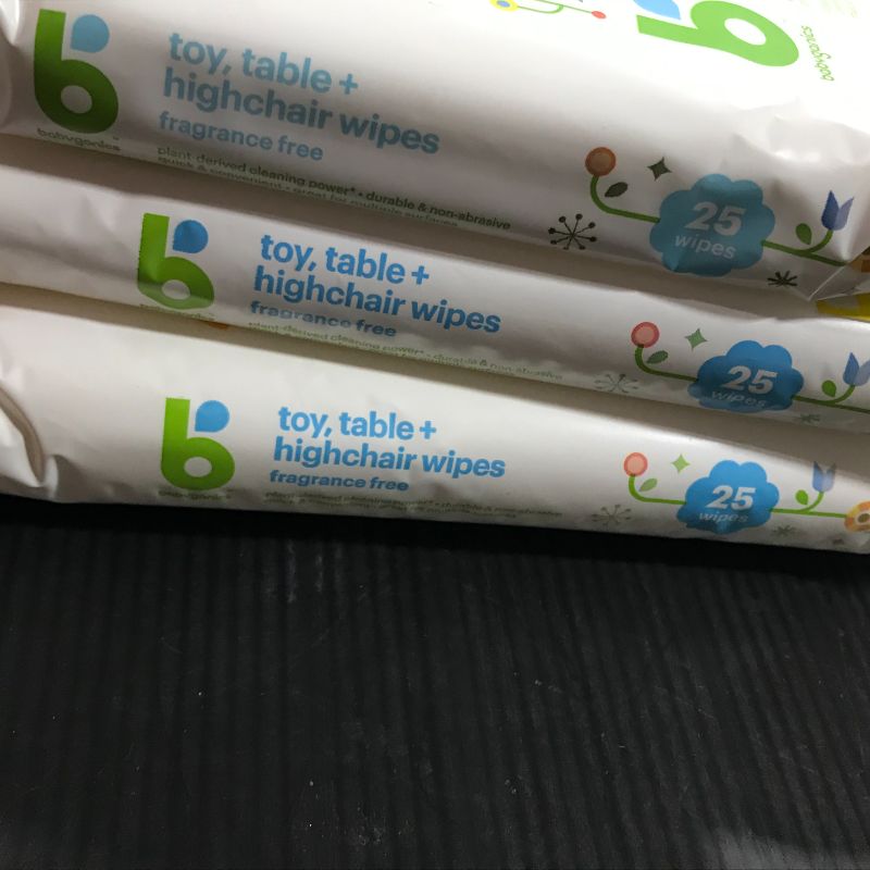 Photo 3 of Babyganics Toy and Table Wipes - 25ct
3 pack 