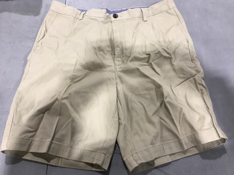 Photo 2 of [Size 36] Amazon Essentials- Classic Chino Shorts- Tan