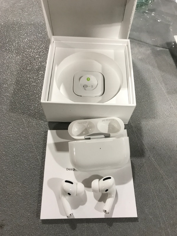 Photo 1 of Apple AirPods Pro (1st Generation) with MagSafe Charging Case