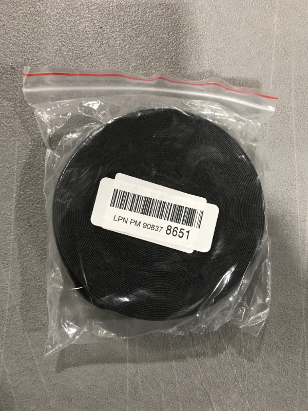 Photo 2 of Black Elastic Bands for Wigs, 1 Inch 12 Yard High Elasticity Knit Spool Sewing Band for Waistbands Pants Clothes and Crafts DIY, Airisoer