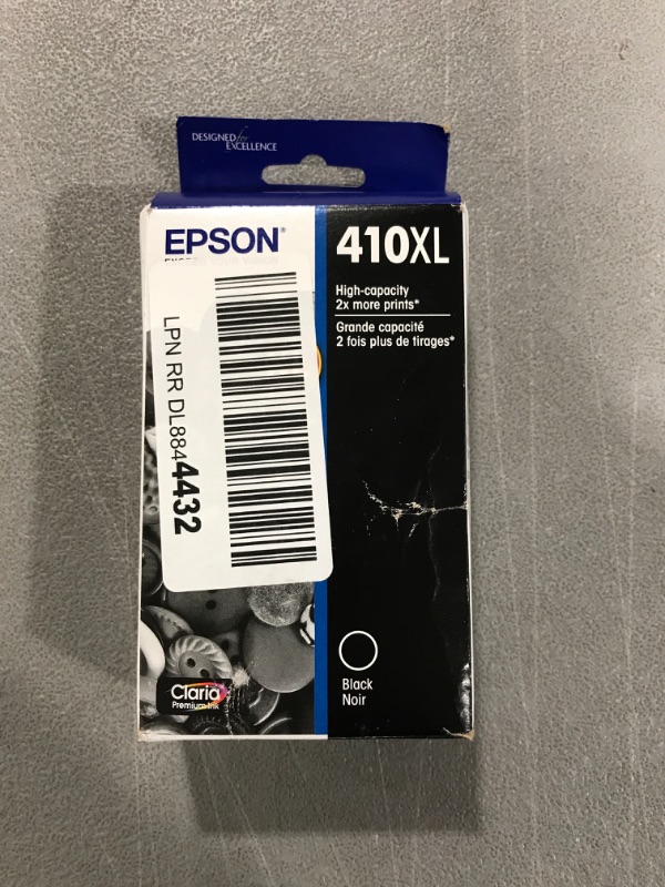 Photo 2 of Epson 410XL Single Ink Cartridge - Black (T410XL020-CP)

