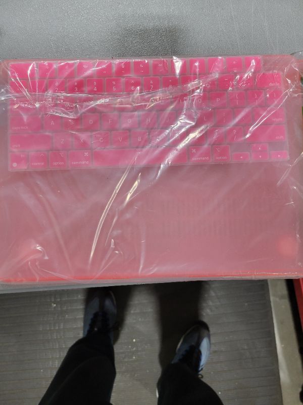 Photo 1 of PINK LAPTOP COVER WITH KEYBOARD