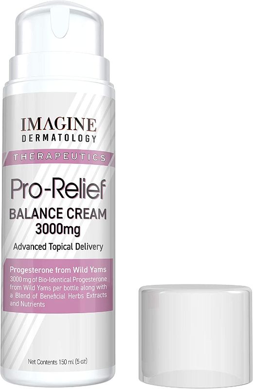 Photo 1 of Bio-Identical Progesterone USP 3000mg Value Size 50% More 5floz Wild Yam 1Pump=1Dose Pro-Relief Cream Paraben Free 150ml 150pumps Made in USA

