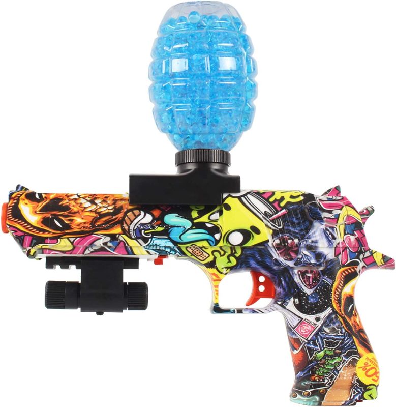 Photo 1 of Anstoy Gel Ball Blaster- Desert Eagle Splatter Ball Blaster Shoots Eco-Friendly Gel Ball- Backyard Fun and Outdoor Games