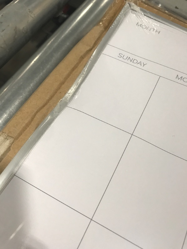 Photo 1 of U Brands Magnetic Dry-Erase Whiteboard, Aluminum Frame, 2' x 1' (361U00-01)
