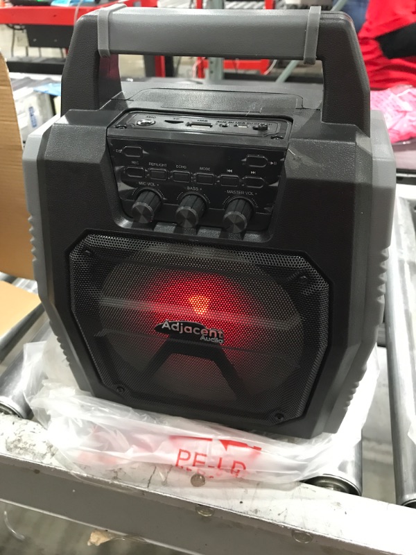 Photo 1 of Karaoke Machine with 2 Wireless Microphone | Karoke Set Good for Adults/Kids/Party | Adjacent Audio B22

