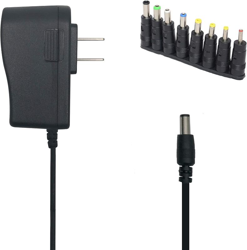 Photo 1 of Excelity AC-DC 5V 1A Wall Charger Power Adapter with Plug 5.5 x 2.5mm / 5.5 x 2.1mm