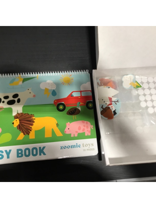 Photo 2 of  Busy Book for Toddler Toys - Preschool Learning Tools - Kids Books with Toddler Learning Activities - Busy Board for Toddlers - Activities for Kids (10 Pages)
