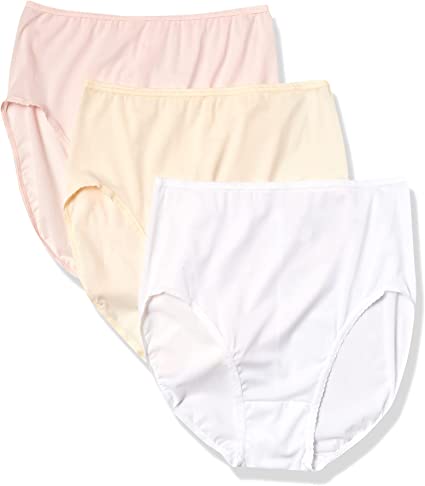 Photo 1 of Bali Women's Skimp Skamp Hi-Cut Panty, 3-Pack -size 7 