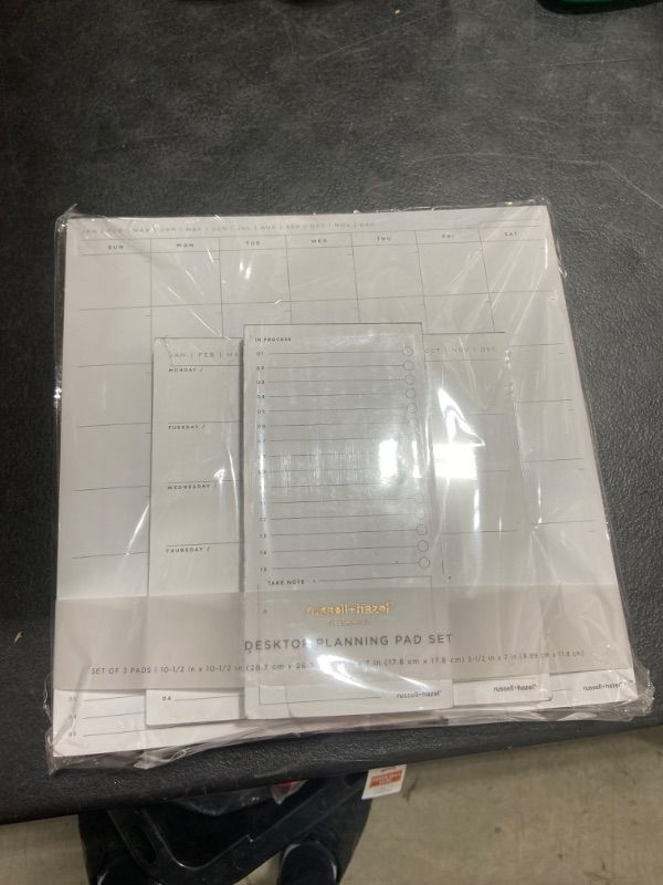 Photo 1 of Undated Perpetual Planning Set 10"x10" White - Russell+hazel
2022 