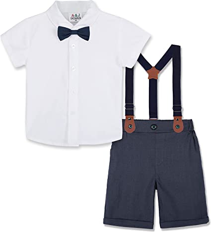 Photo 1 of A&J DESIGN Baby Boys Gentleman Suit, 2Pcs Outfit Shirt & Pants
SIZE 2-3T 