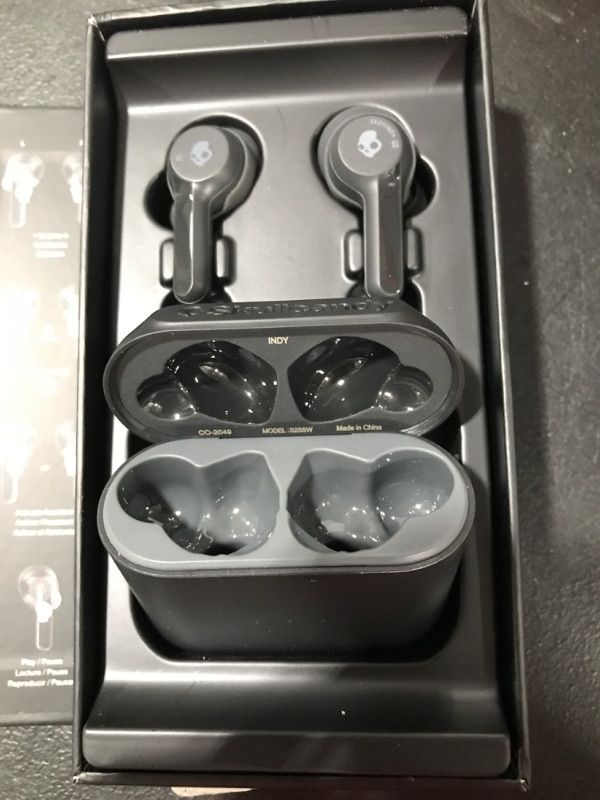 Photo 2 of Skullcandy Indy True Wireless In-Ear Earbuds - Black
