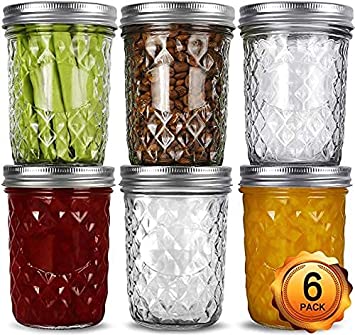 Photo 1 of 6 Pcs 16 oz  Mason Jars