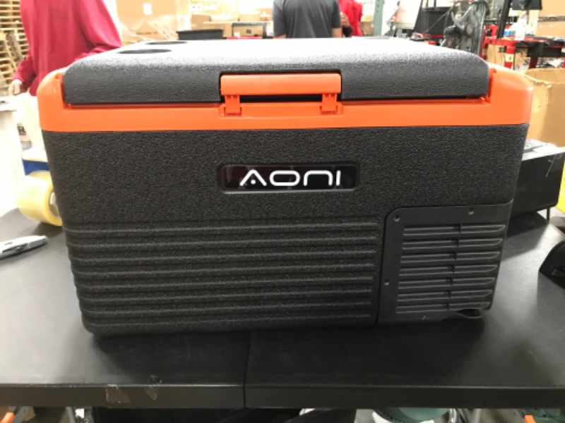 Photo 4 of AONI Portable Refrigerator Freezer, 32 Quart (30L) Car Fridge Cooler (-4?~68?) with 12/24V DC 110/240V AC Travel Refrigerator for Car, Truck, RV, Camping, Boat, Home Use
