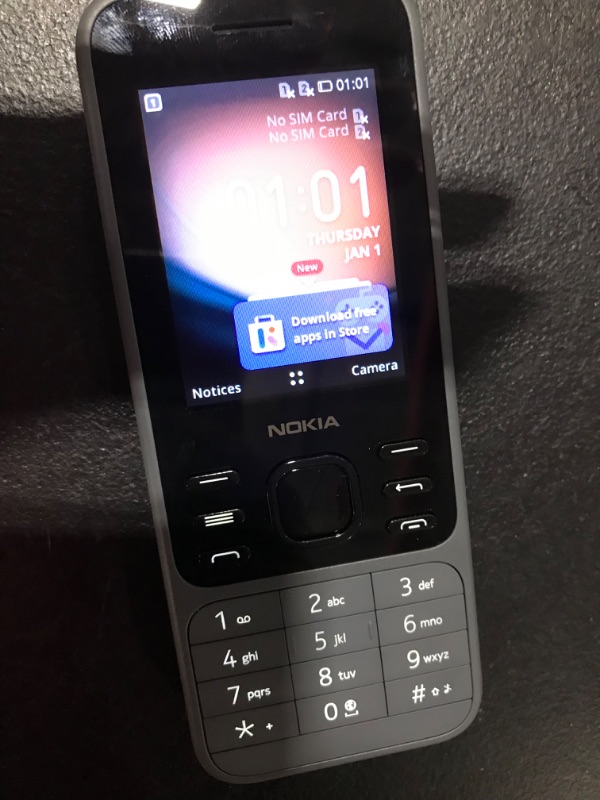 Photo 1 of Nokia 6300 4G | Dual SIM | WiFi Hotspot | Social Apps | Google Maps and Assistant | Light Charcoal
