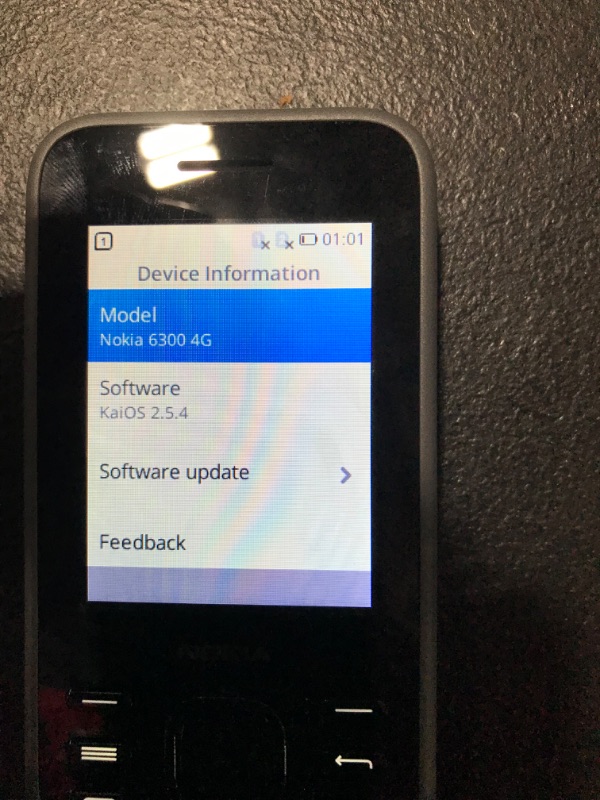Photo 5 of Nokia 6300 4G | Dual SIM | WiFi Hotspot | Social Apps | Google Maps and Assistant | Light Charcoal
