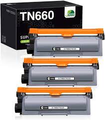Photo 1 of JARBO Compatible Toner Cartridges Replacement for Brother TN660 TN-660 High Yield, 3 Black, Compatible with Brother HL-2340DW HL-2380DW HL-2300D DCP-L2540DW DCP-L2520DW MFC-L2700DW MFC-L2740DW
