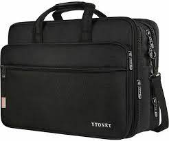 Photo 1 of Ytonet 18 Inch Laptop Bag Extra Large Briefcase for Men Women Fit 18 17.3' Laptop,Black
