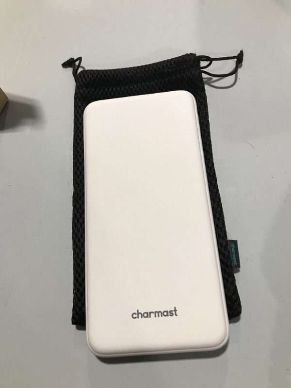 Photo 2 of Portable Charger Power Bank?26800mAh? Charmast High Capacity External Battery Pack with 4 Outputs (2.4A 3A) Ultra-Compact Li-Polymer Battery Charger Compatible with MacBook iPhone Smart Devices-White