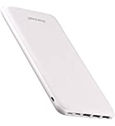 Photo 1 of Portable Charger Power Bank?26800mAh? Charmast High Capacity External Battery Pack with 4 Outputs (2.4A 3A) Ultra-Compact Li-Polymer Battery Charger Compatible with MacBook iPhone Smart Devices-White