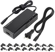 Photo 1 of 90W Universal Laptop Charger, Anoak AC Power Adapter for HP Samsung Dell Sony Lenovo ASUS Acer Toshiba IBM Fujitsu Gateway Laptop Notebook with 3 USB Ports 16 Tips
