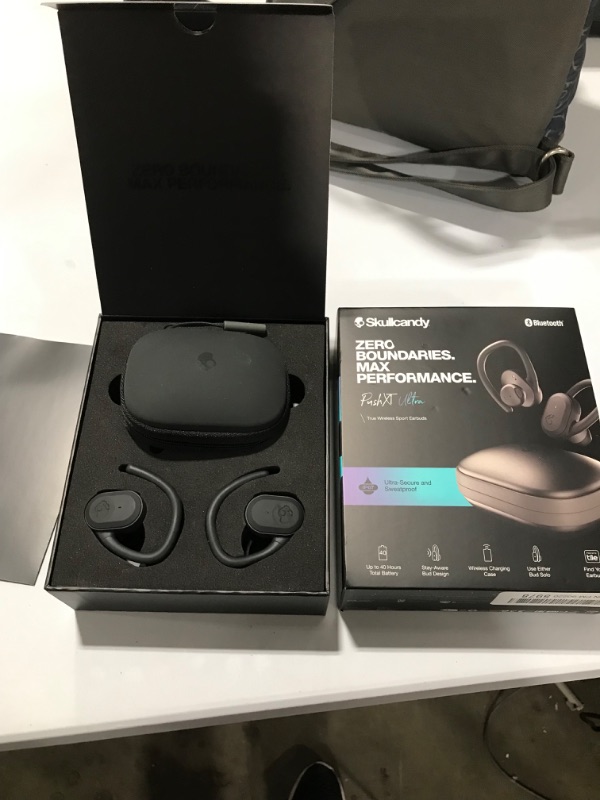 Photo 1 of Skullcandy Push XT Ultra True Wireless Sport Earbuds - True Black
