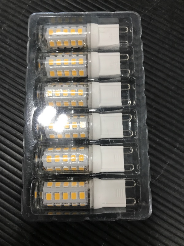 Photo 1 of 6 Pack Dimmable G9 LED Bulb 4000K Natural Daylight, Sailstar T4 G9 4W Replacement for 40 Watts Halogen, Ceramic Bi Pin Base, 120V 400 Lumen 360°Beam Angle, G9 Light Bulbs for Chandelier (B0953852G6)
