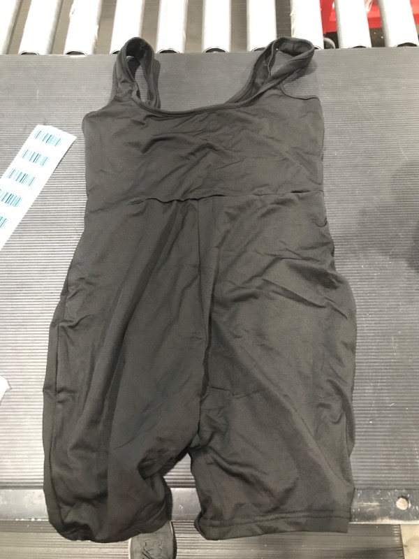 Photo 2 of BEAGIMEG Women's Tank Tops Bodysuit Sexy Sleeveless Short Jumpsuits Rompers Medium