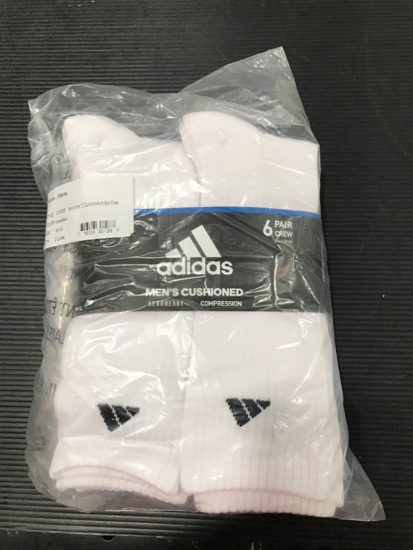Photo 2 of adidas Men's Cushioned Athletic 6-Pack Crew Socks