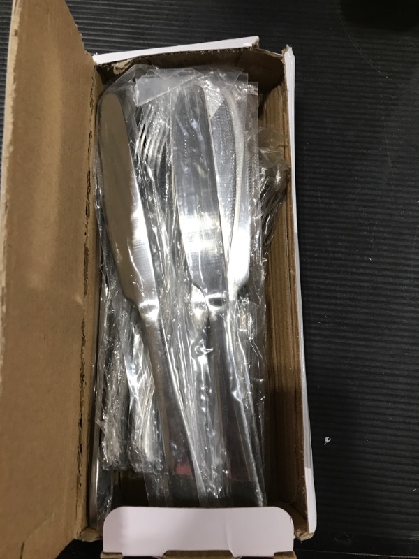 Photo 1 of 30 Piece Silverware Set Service for 6